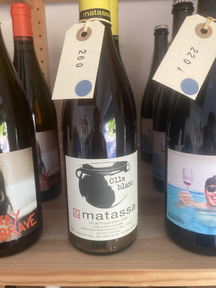 Olla Blanc - Domaine Matassa - Tom Lubbe 