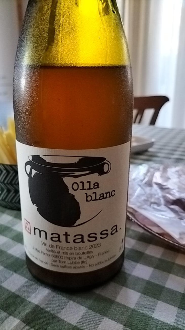 Olla Blanc - Domaine Matassa - Tom Lubbe 