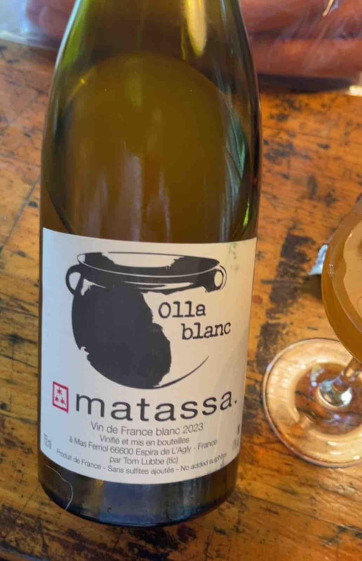 Olla Blanc - Domaine Matassa - Tom Lubbe 