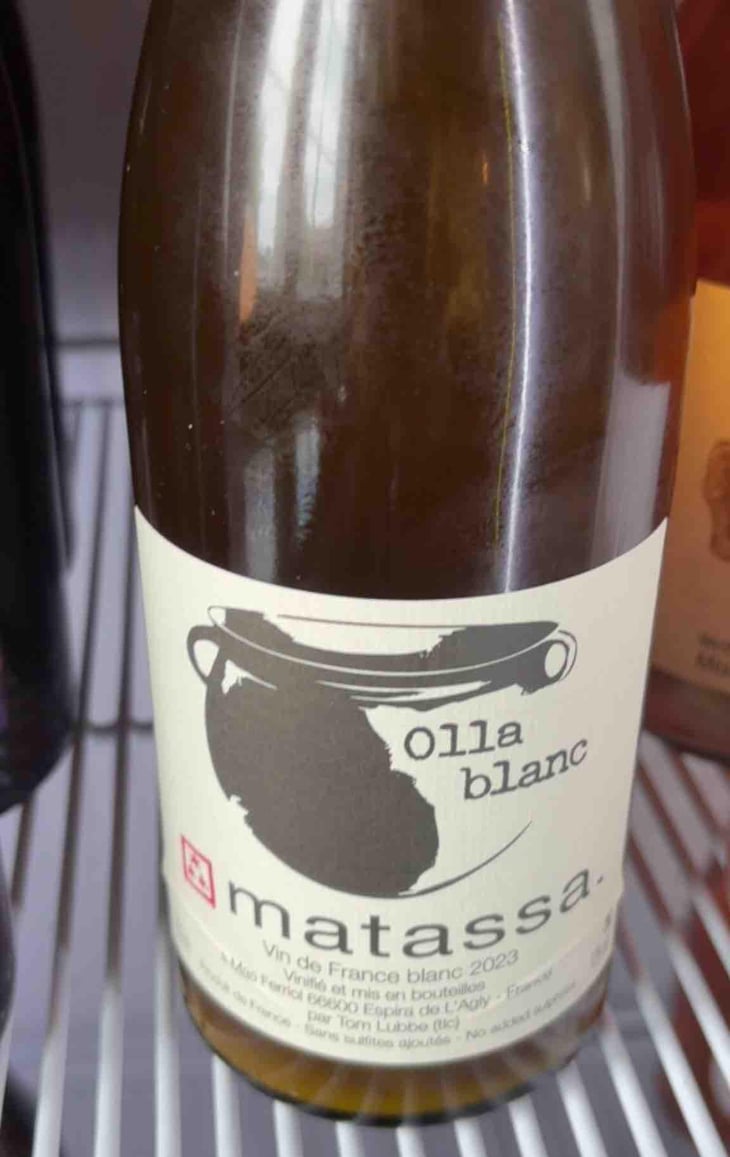 Olla Blanc - Domaine Matassa - Tom Lubbe 