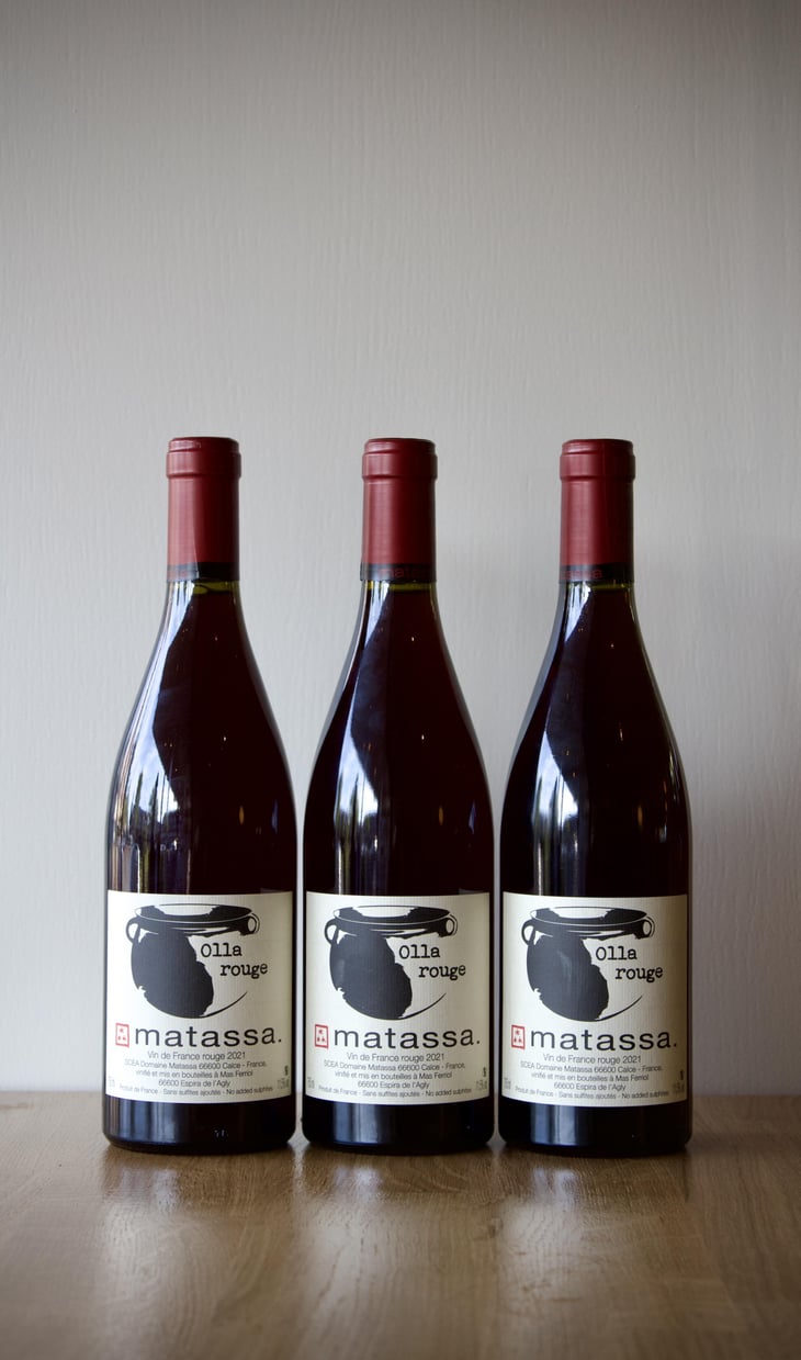 Olla rouge - Domaine Matassa - Tom Lubbe -2020