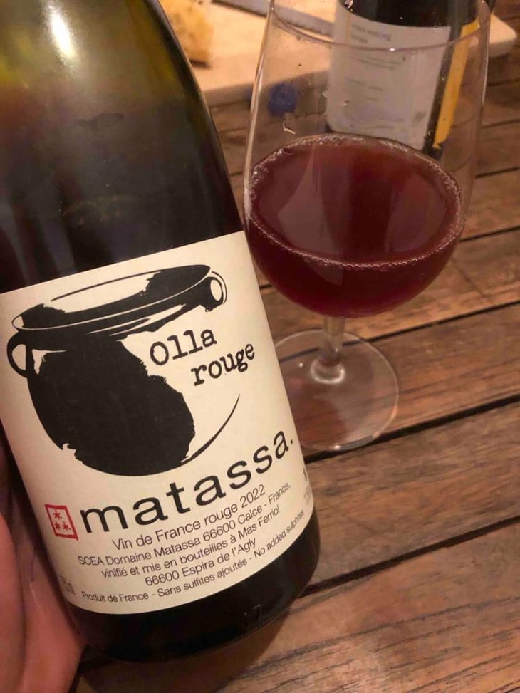 Olla rouge - Domaine Matassa - Tom Lubbe -2020