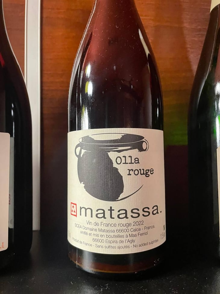 Olla rouge - Domaine Matassa - Tom Lubbe -2020