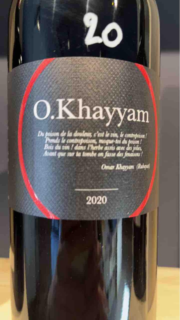 Omar Khayam - Château L'Escart - Damien Laurent 