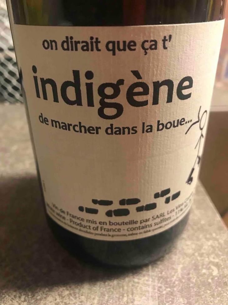 On dirait que ça t'Indigène de marcher dans la boue... - Les Vins Contés (CLOSED) - Olivier Lemasson (CLOSED) 