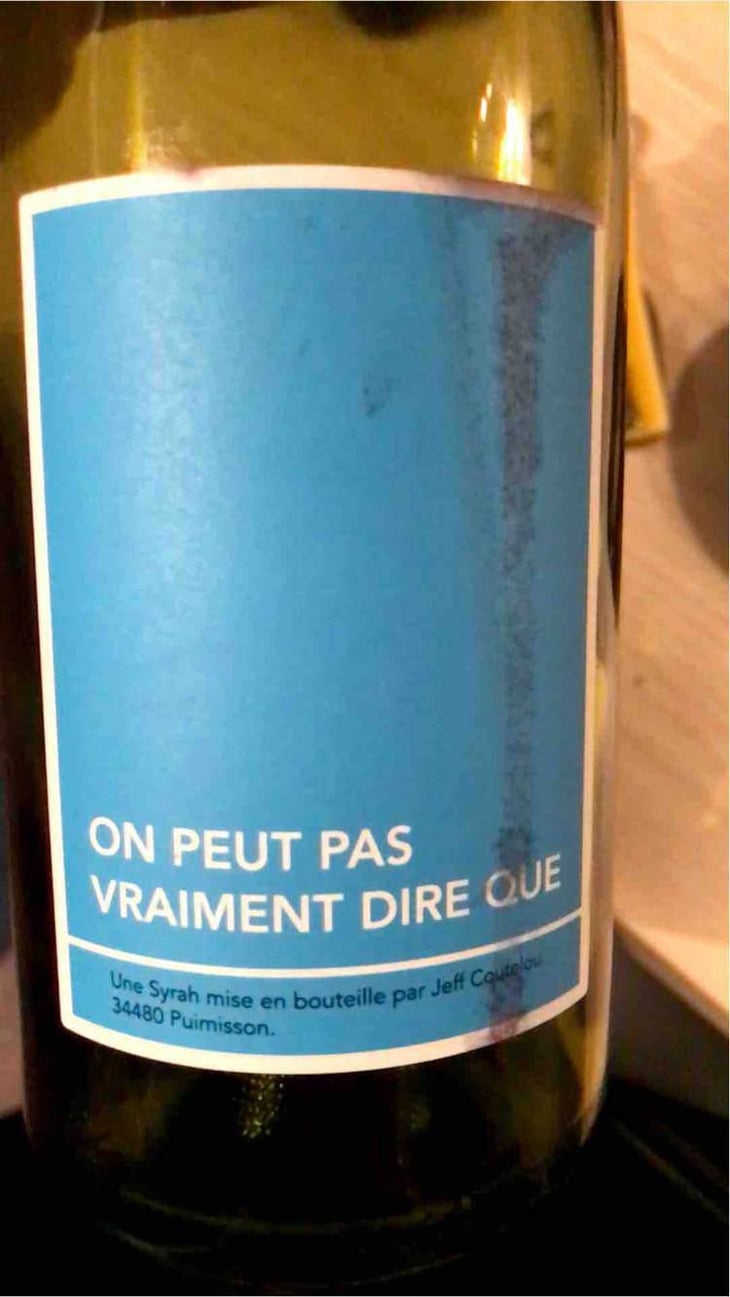 On Peut Pas Vraiment Dire Que - Mas Coutelou - Jean-François Coutelou 