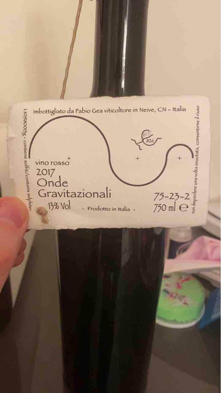 Onde Gravitazionali - Azienda Agricola Fabio Gea - Fabio Gea 