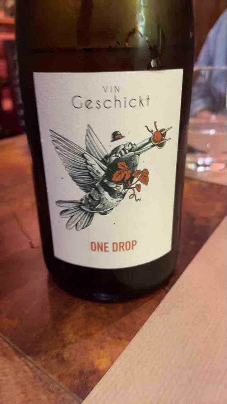 One drop - Domaine Geschickt - Arnaud Geschickt & Aurélie Fayolle -2022