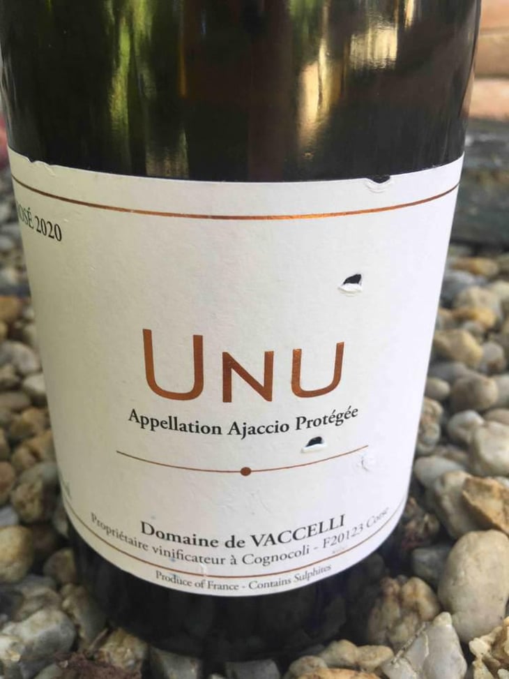 Unu - Domaine Vaccelli - Nathalie & Gérard Courrèges 