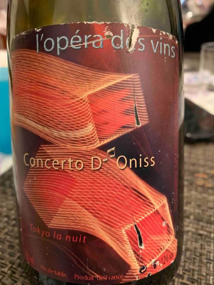 Concerto D'oniss - Les Vignes de l'Angevin - Jean-Pierre Robinot 