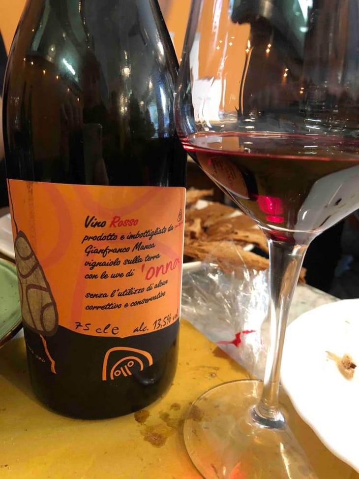 Onna Rosso - Panevino - Gianfranco Manca 