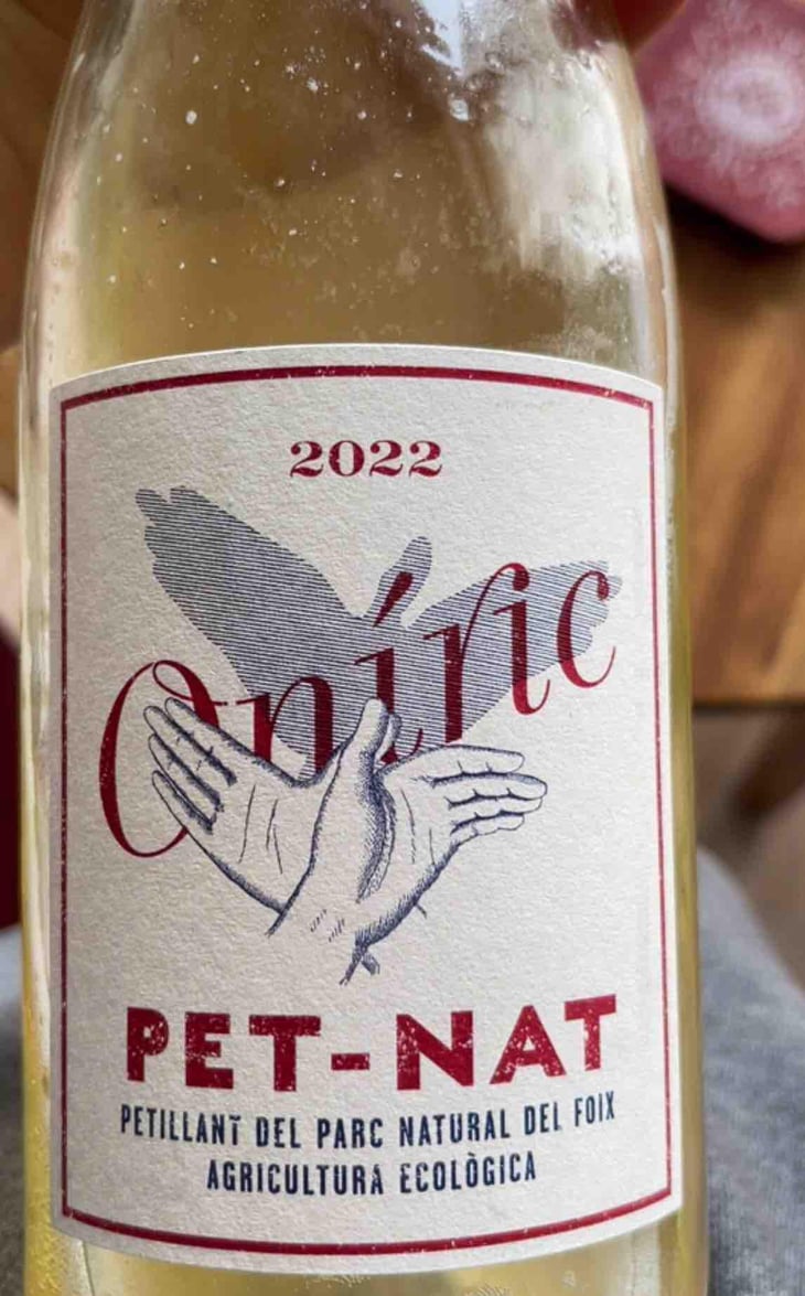 Onric Pet-Nat - Celler Entre Vinyes - Maria Barrena & Josep Tort Montserrat 