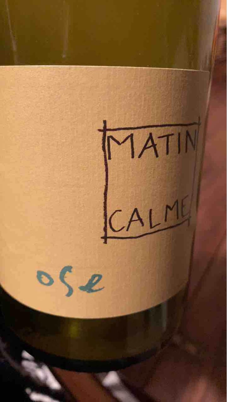 Ose - Domaine du Matin Calme - Anthony Guix 