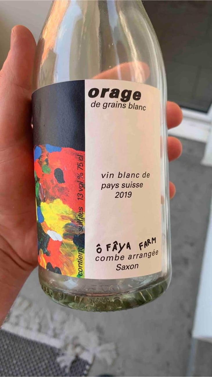Orage de Grains blancs - Ô Fâya Farm - Ilona Hunkeler, Alain Bizard & Denis Sauthier 