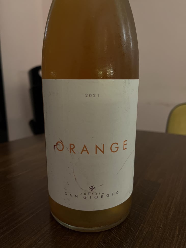 Orange - Abbazia San Giorgio - Battista Belvisi 