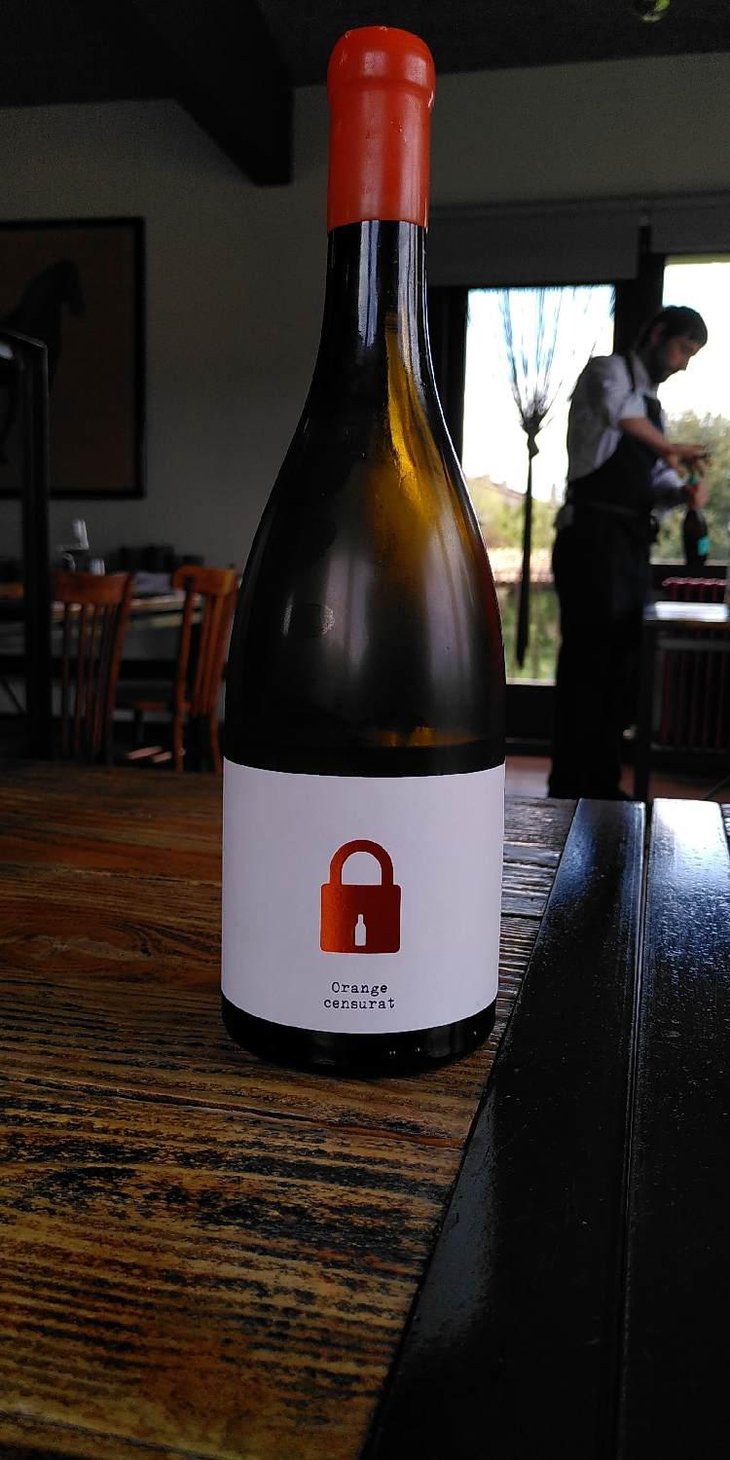 Orange Censurat - Bodega Clandestina - Ferran Lacruz 