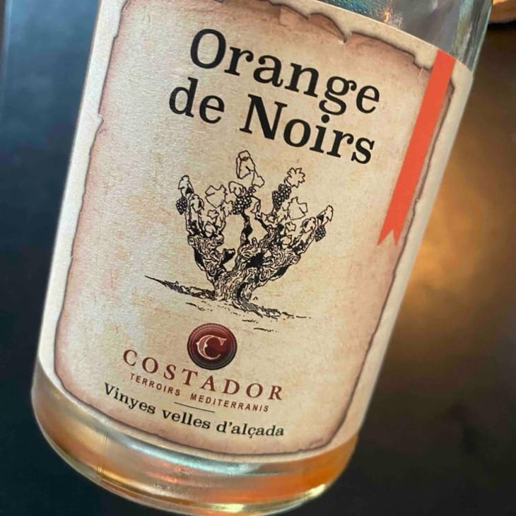 Orange de Noirs - Costador Terroirs Mediterranis - Joan Franquet 