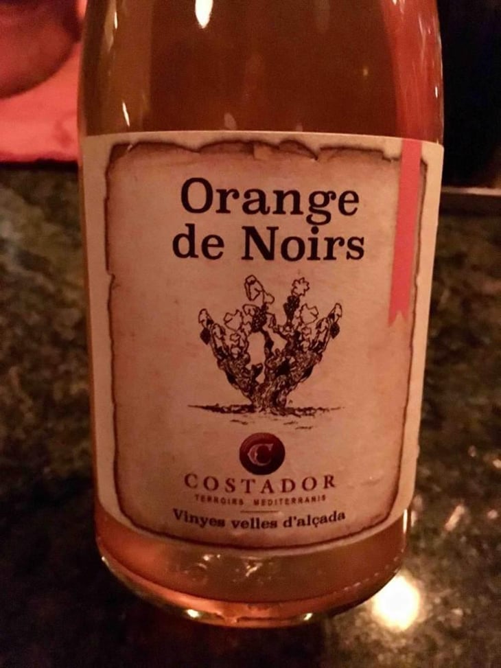 Orange de Noirs - Costador Terroirs Mediterranis - Joan Franquet 