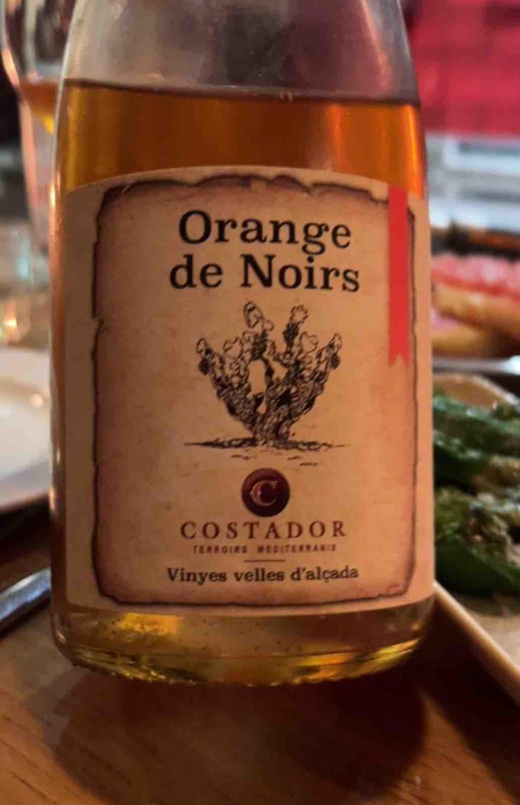 Orange de Noirs - Costador Terroirs Mediterranis - Joan Franquet 