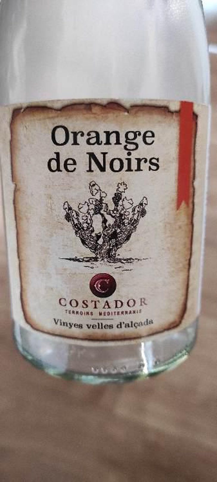 Orange de Noirs - Costador Terroirs Mediterranis - Joan Franquet 