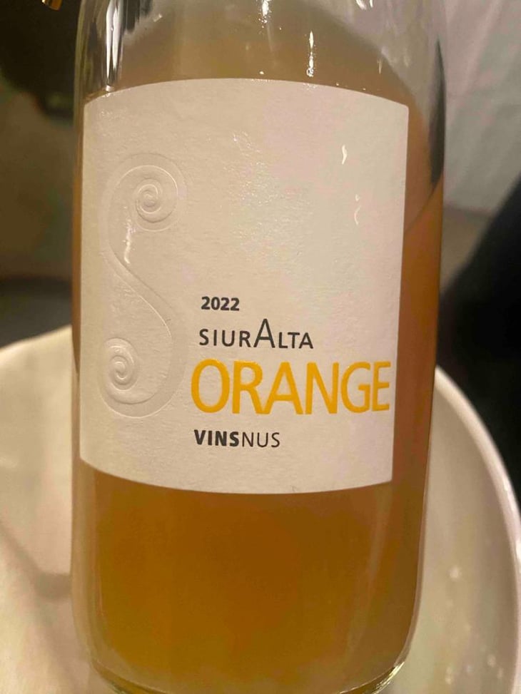 SiurAlta Orange - SiurAlta & InStabile / VinsNus - Alfredo Arribas 