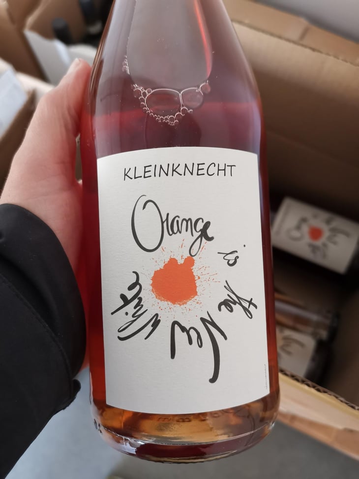 Orange is the New White - Maceration - Domaine Kleinknecht - André Kleinknecht 