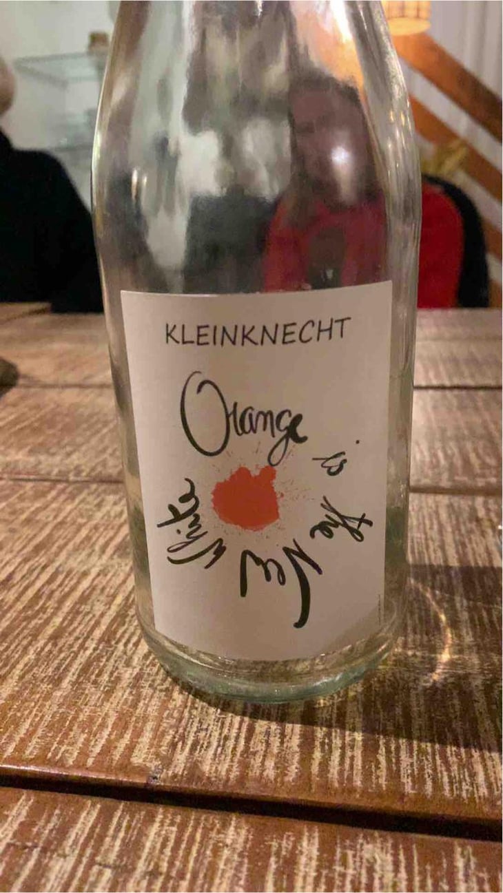 Orange is the New White - Maceration - Domaine Kleinknecht - André Kleinknecht 