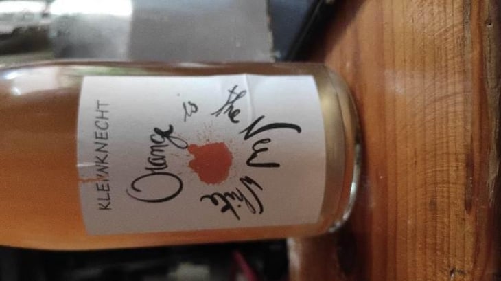 Orange is the New White - Maceration - Domaine Kleinknecht - André Kleinknecht 