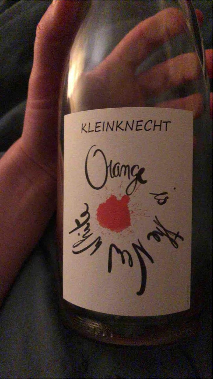 Orange is the New White - Maceration - Domaine Kleinknecht - André Kleinknecht 
