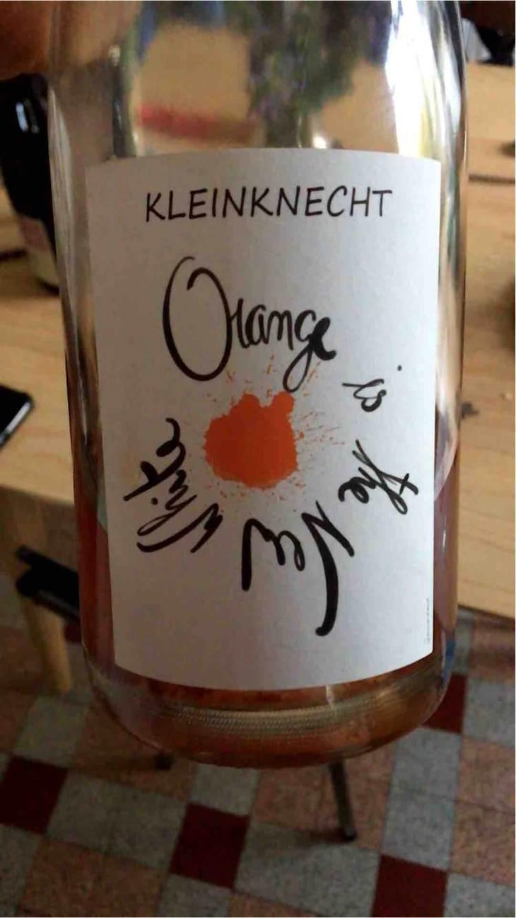 Orange is the New White - Maceration - Domaine Kleinknecht - André Kleinknecht 