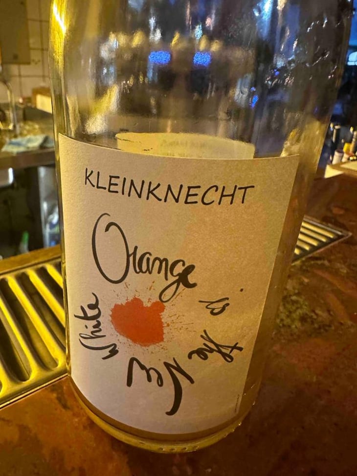 Orange is the New White - Maceration - Domaine Kleinknecht - André Kleinknecht 