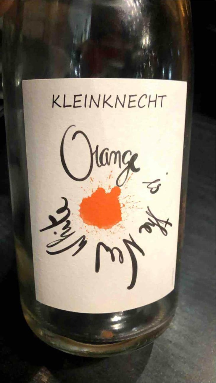 Orange is the New White - Maceration - Domaine Kleinknecht - André Kleinknecht 