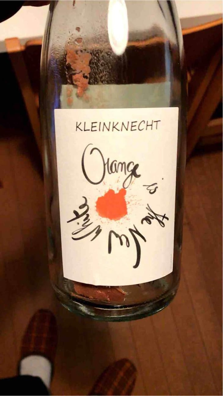 Orange is the New White - Maceration - Domaine Kleinknecht - André Kleinknecht 