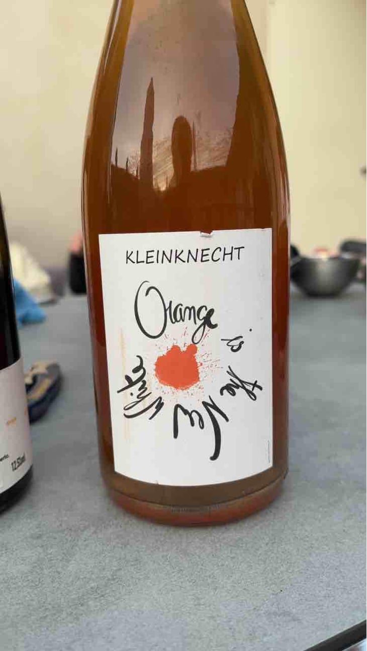 Orange is the New White - Maceration - Domaine Kleinknecht - André Kleinknecht 
