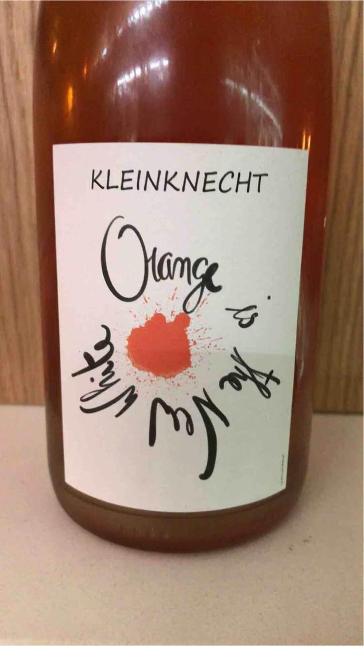 Orange is the New White - Maceration - Domaine Kleinknecht - André Kleinknecht 