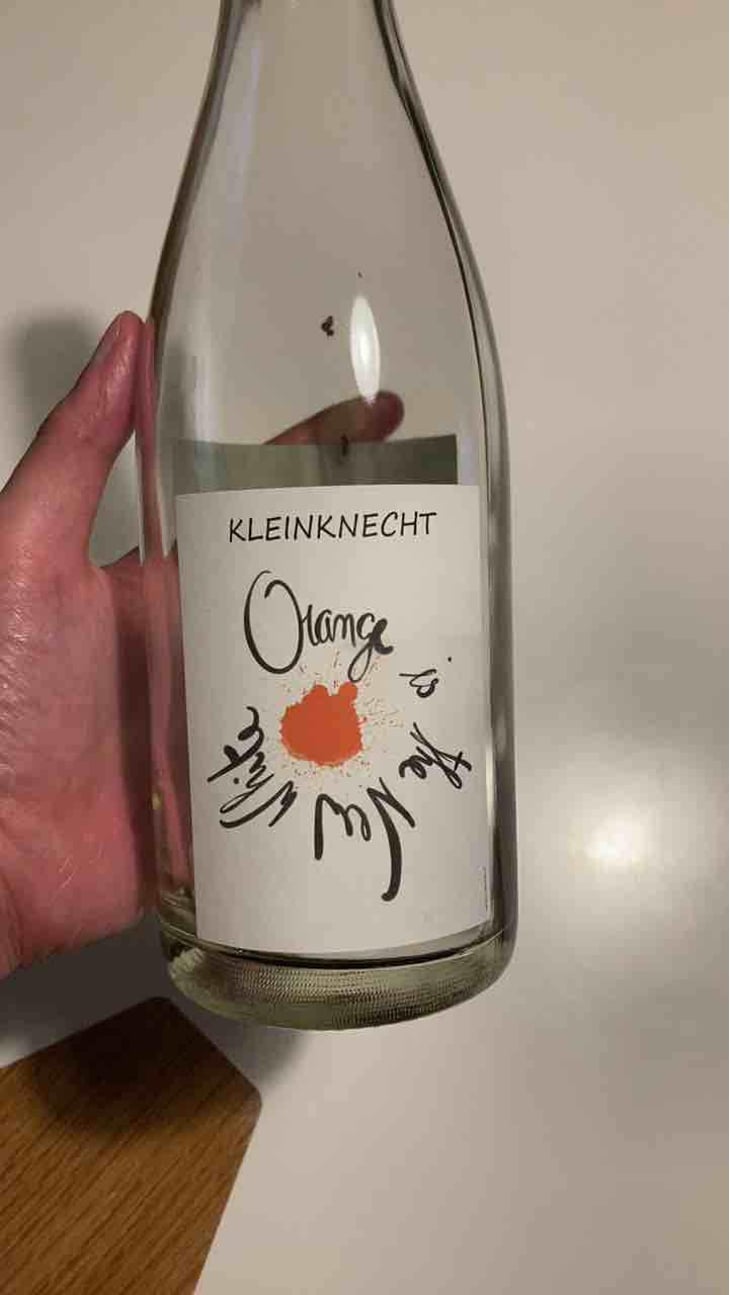 Orange is the New White - Maceration - Domaine Kleinknecht - André Kleinknecht 