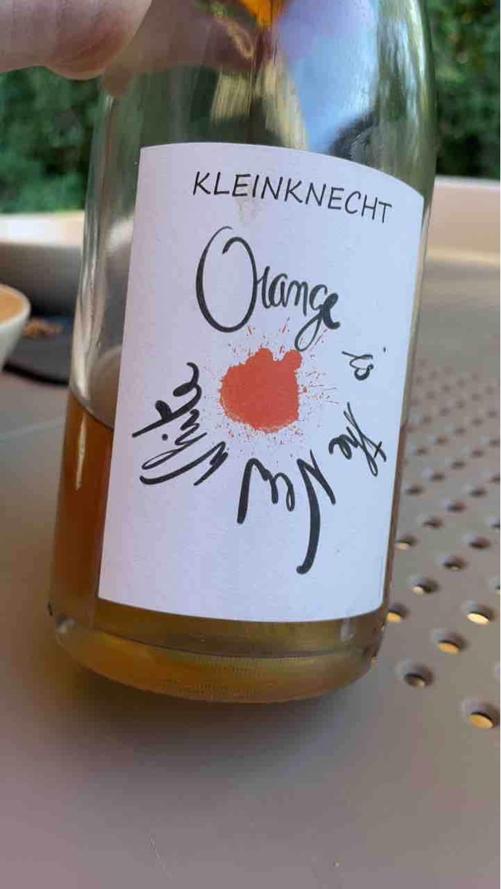 Orange is the New White - Maceration - Domaine Kleinknecht - André Kleinknecht 