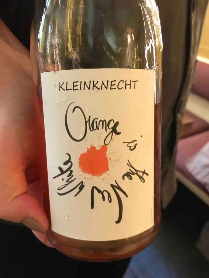 Orange is the New White - Maceration - Domaine Kleinknecht - André Kleinknecht 