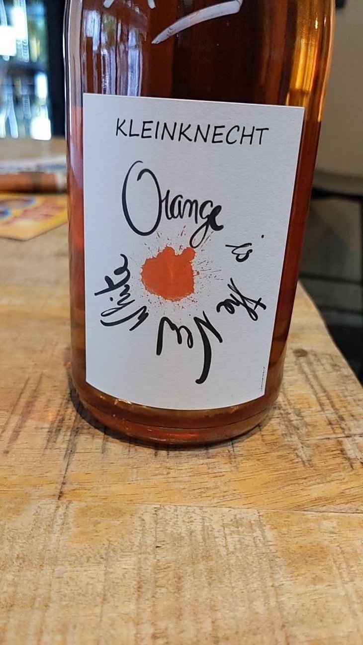 Orange is the New White - Maceration - Domaine Kleinknecht - André Kleinknecht 