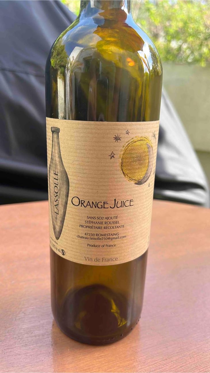 Orange Juice - Château Lassolle - Stéphanie Roussel 