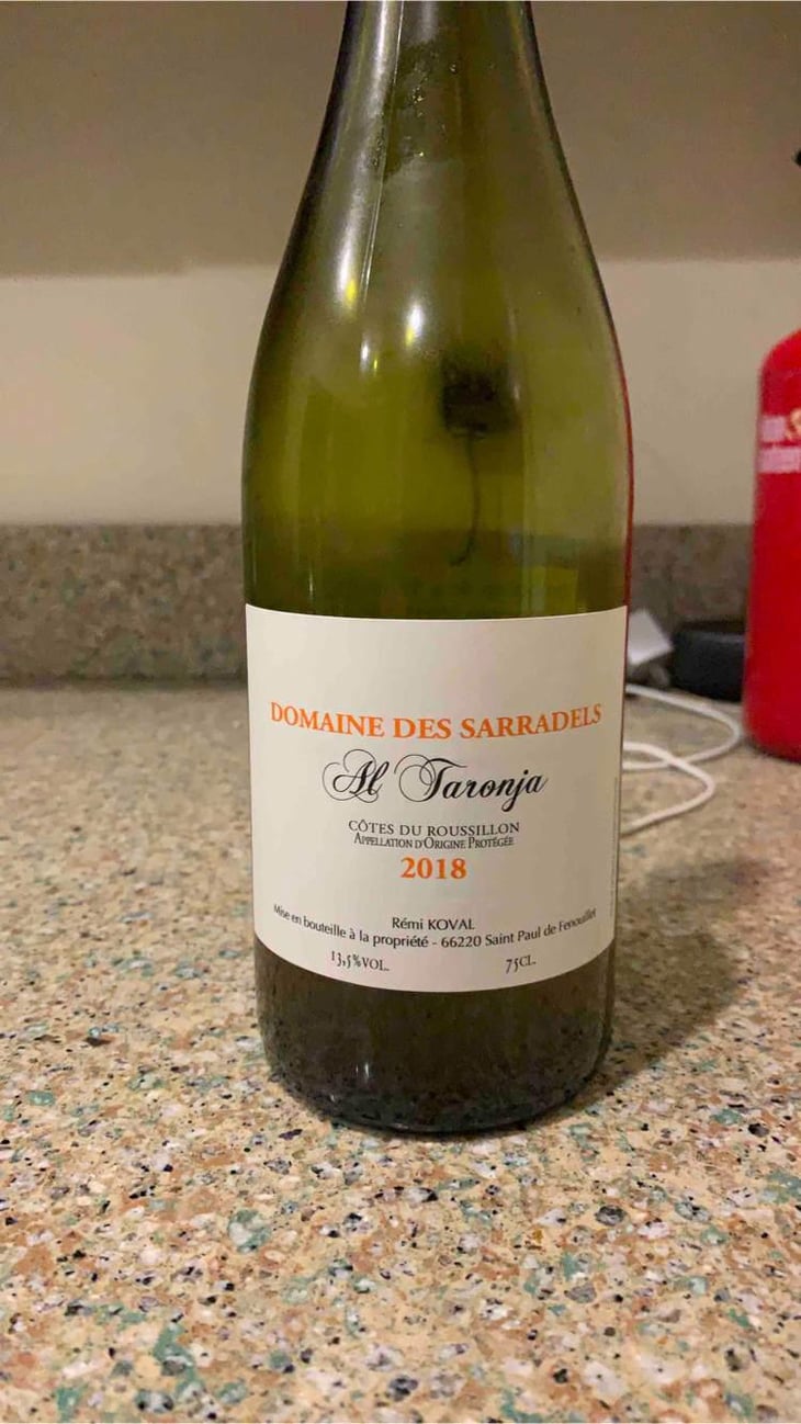Taronja - Domaine des Sarradels - Rémi Synadinos Koval 