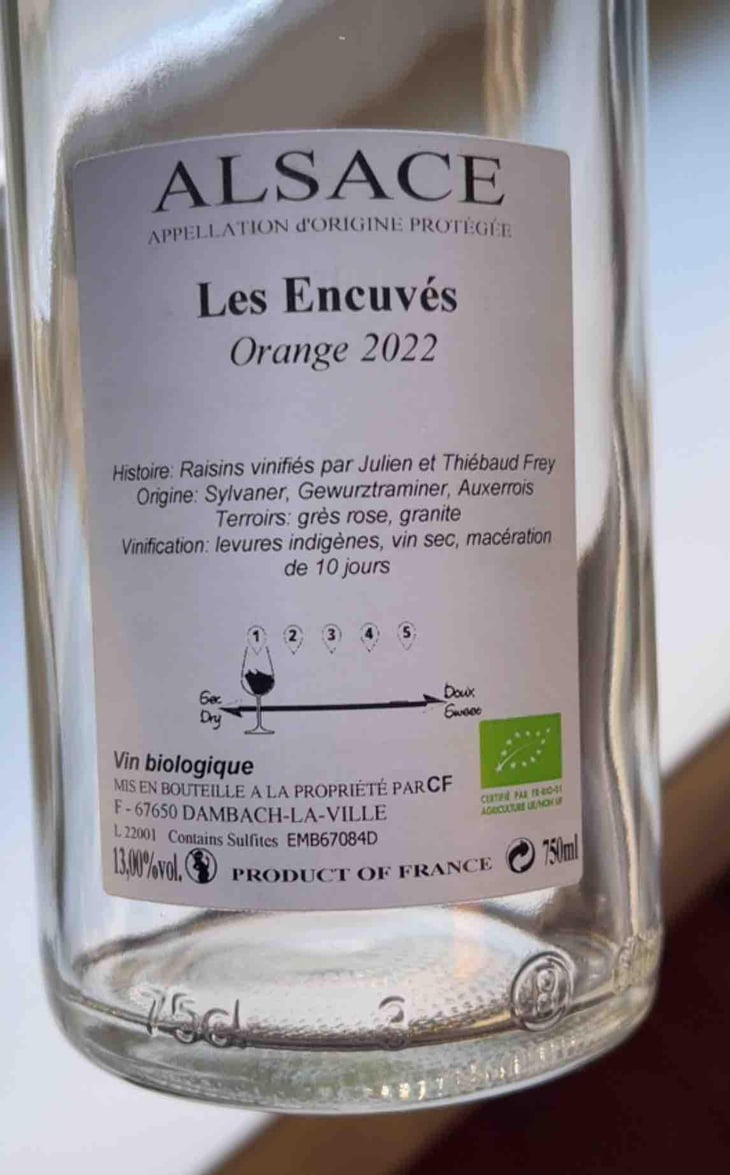 Orange - Charles Frey - Dominique, Julien et Thiébaud Frey -2022