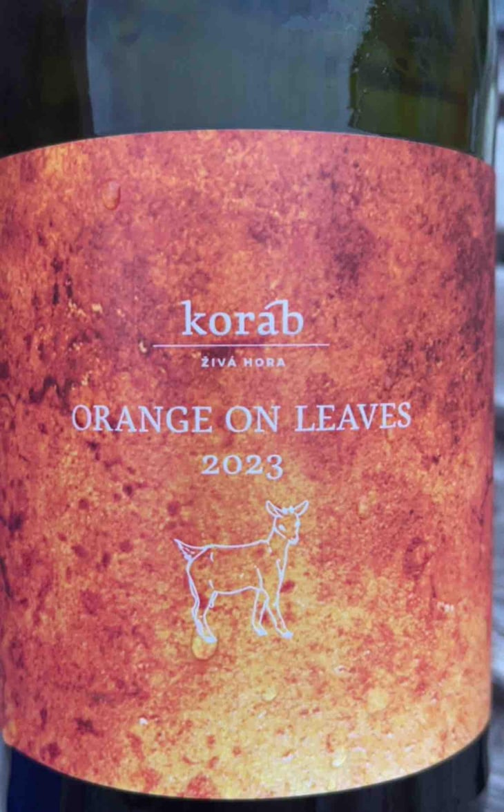 Orange On Leaves Pet Nat - Vinařství Petr Koráb - Petr Koráb -2021