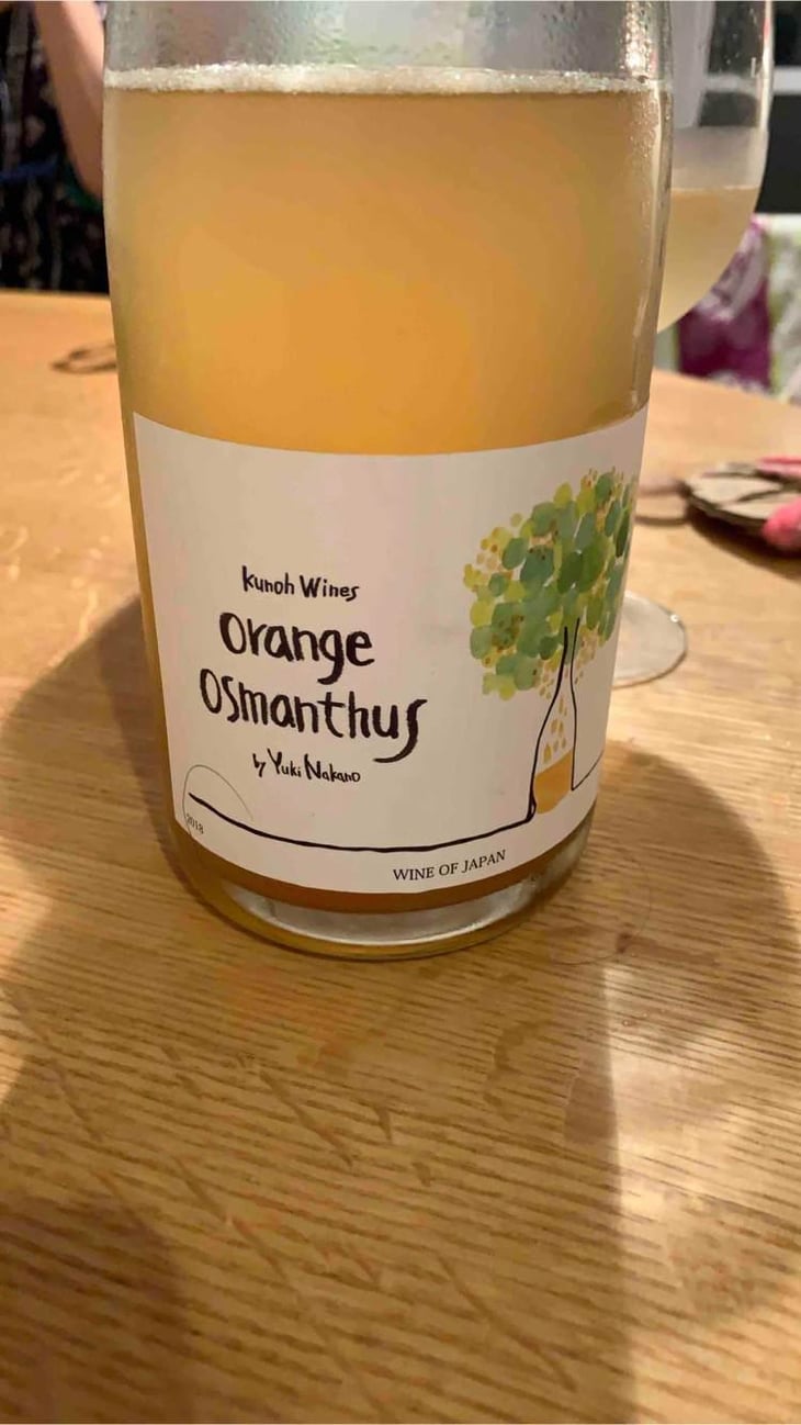 Orange Osmanthus - Kunoh Wines - Yuki Nakano 