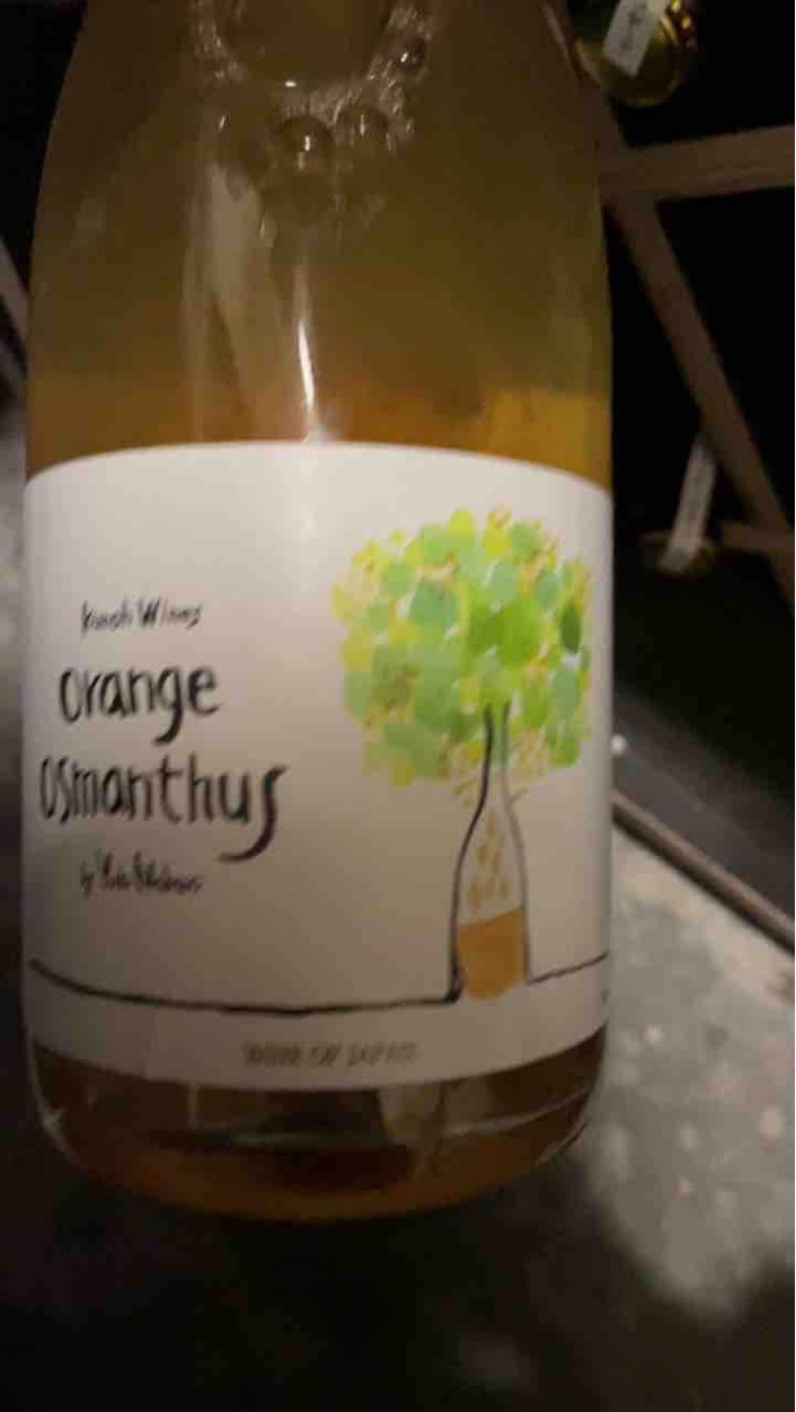 Orange Osmanthus - Kunoh Wines - Yuki Nakano 