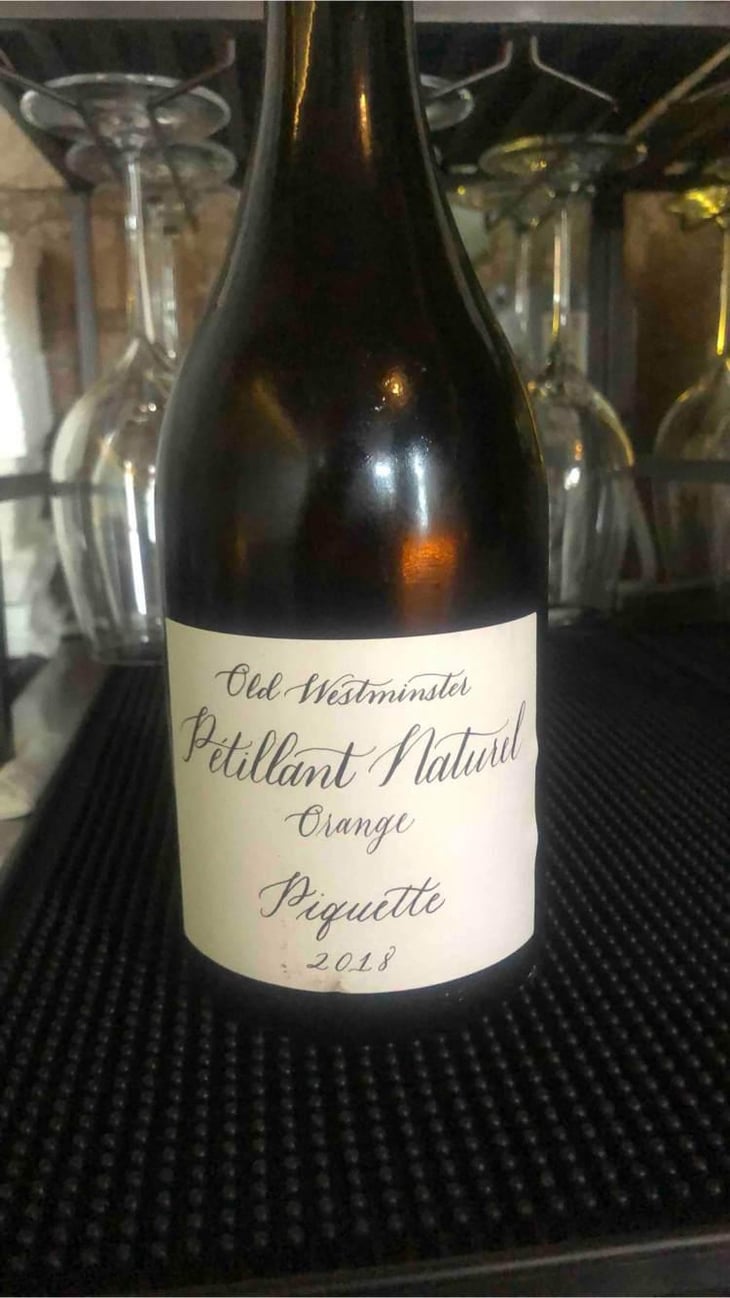 Orange Piquette - Old Westminster Winery - Drew Baker 