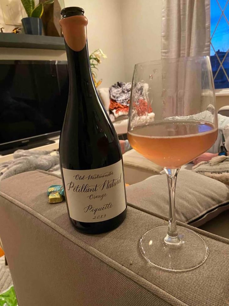 Orange Piquette - Old Westminster Winery - Drew Baker 