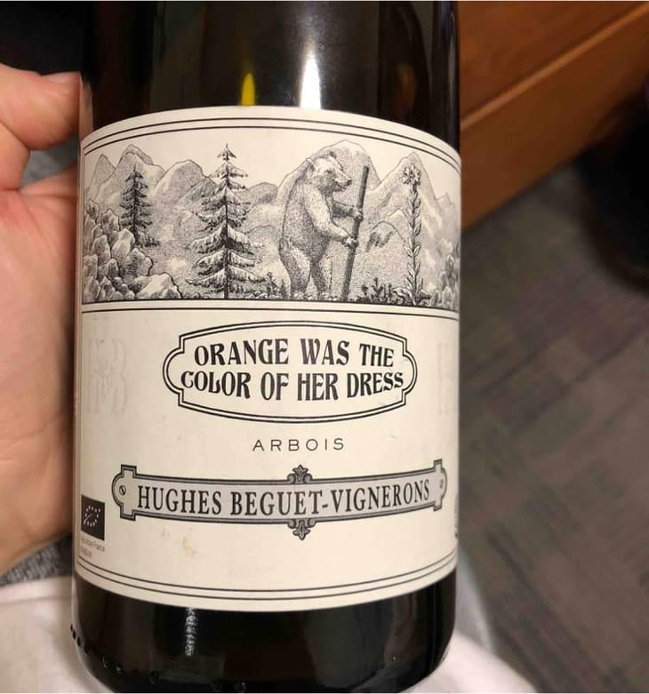 Orange Was The Color Of Her Dress - Domaine Hughes-Beguet - Caroline & Patrice Hughes Béguet 