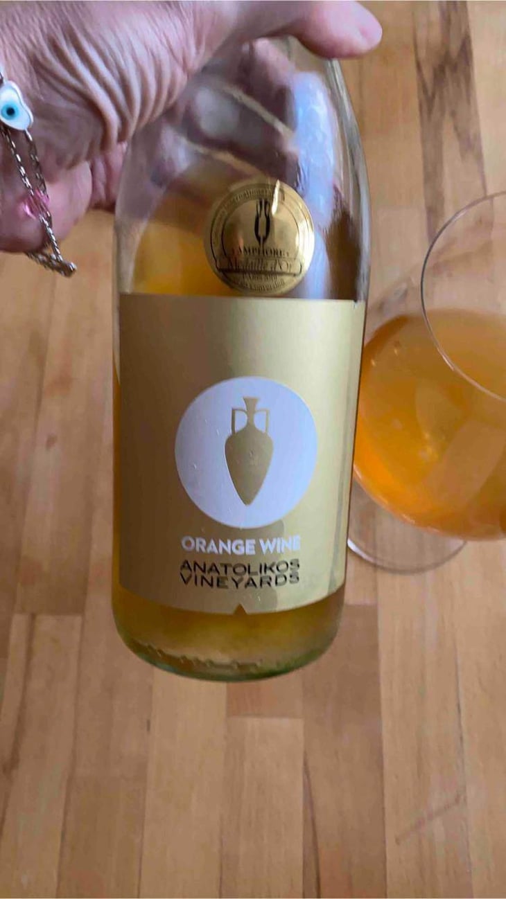 Orange Wine - Anatolikos Vineyards - Sakis & Marios Nikolaidis 