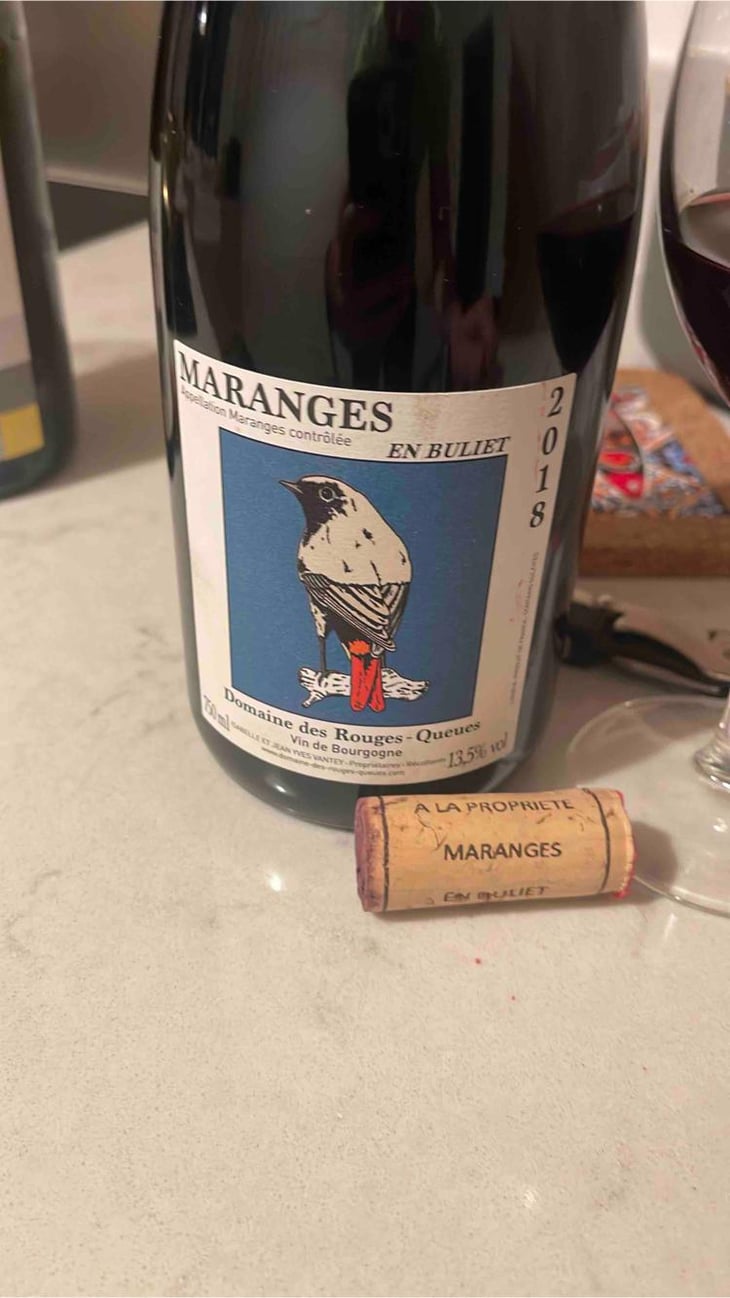Maranges En Bulliet - Domaine des Rouges-Queues - Isabelle & Jean-Yves Vantey 